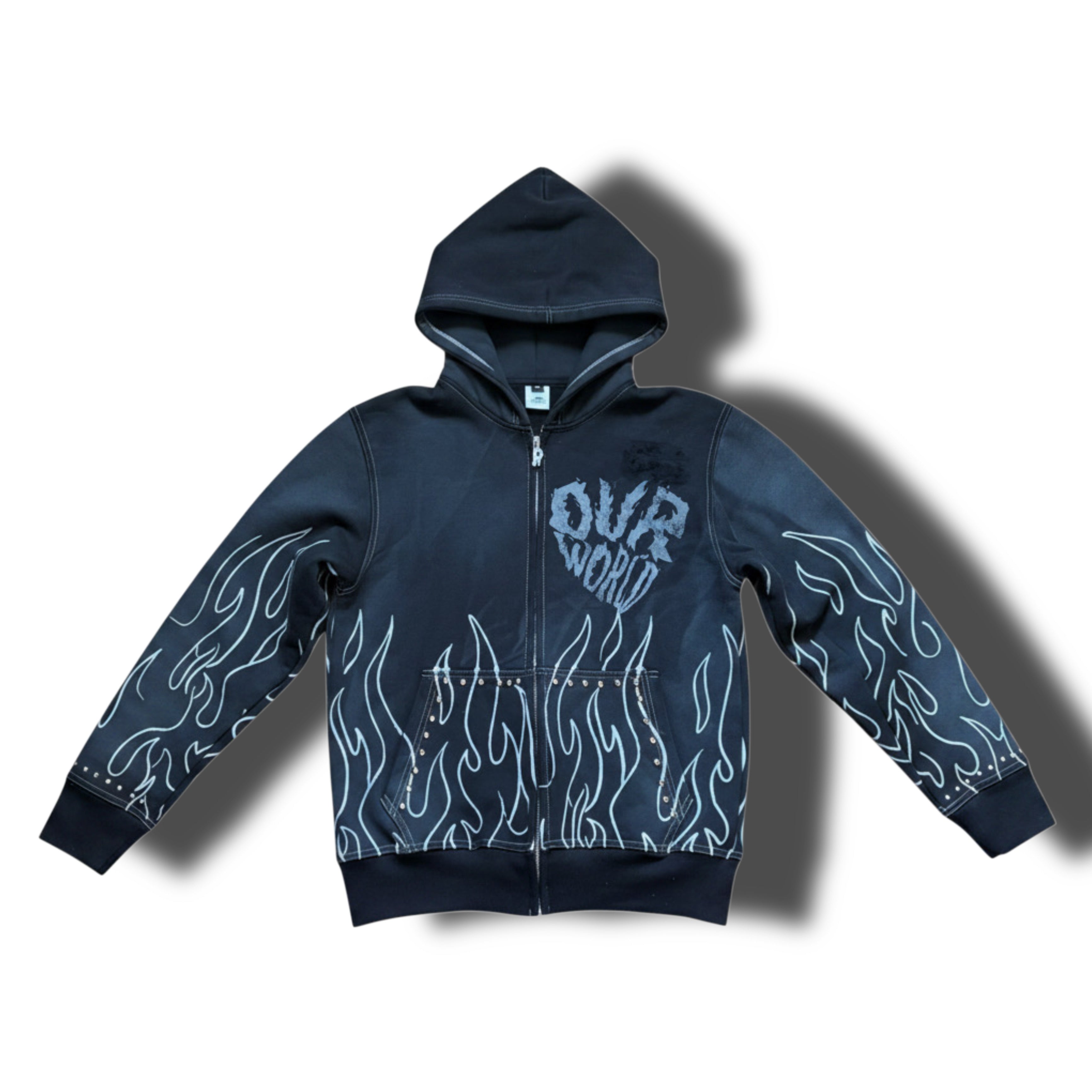 World on fire Hoodie